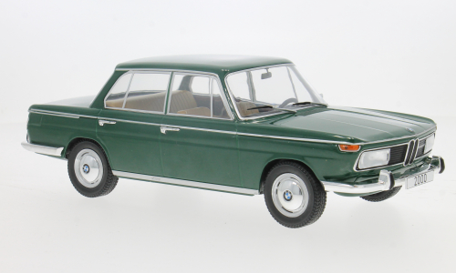 BMW 2000 (Typ121) 1966 Donkergroen - 1:18  BMW 2000 (Typ121) 1966 Donkergroen - 1:18